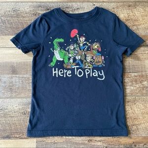 Jem Kids' Toy Story Here to Play Graphic Tee 5T
